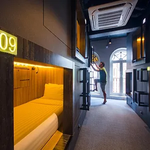 Cube Boutique Capsule At Chinatown Капсульный отель Сингапур